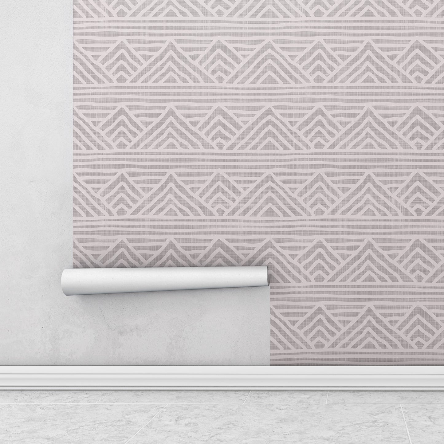 gray traditional geometric wallpaper