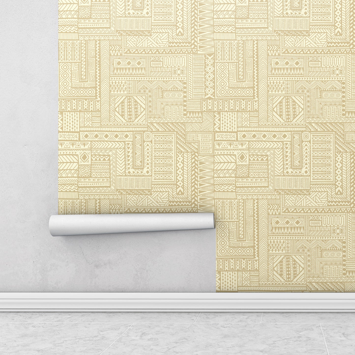 yellow modern wallpaper