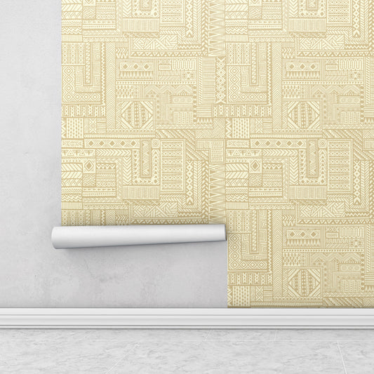 yellow modern wallpaper