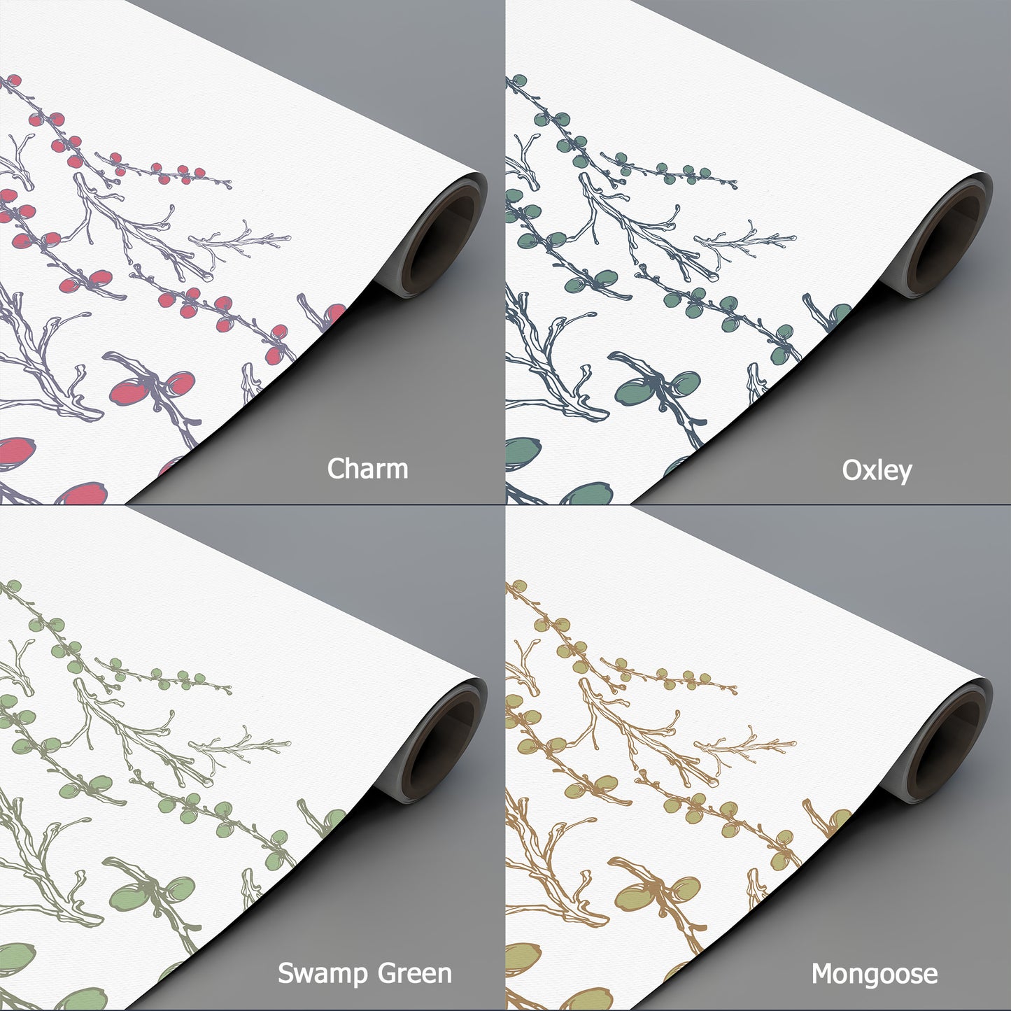 peel and stick floral wallpaper