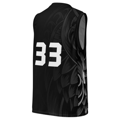 Rebound unisex basketball jersey