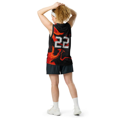 Baseline unisex basketball jersey