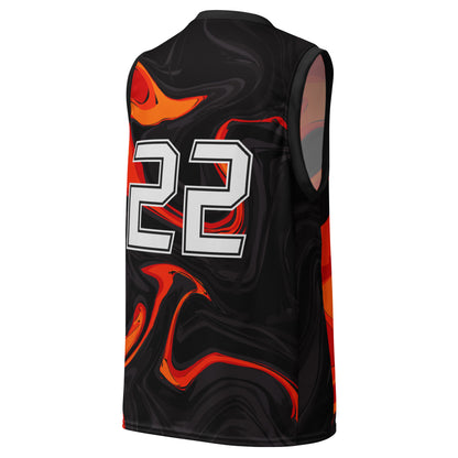 Baseline unisex basketball jersey