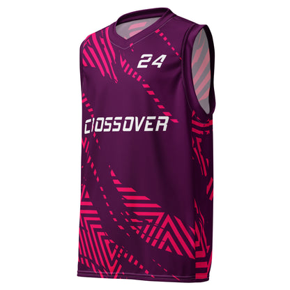 Crossover unisex basketball jersey