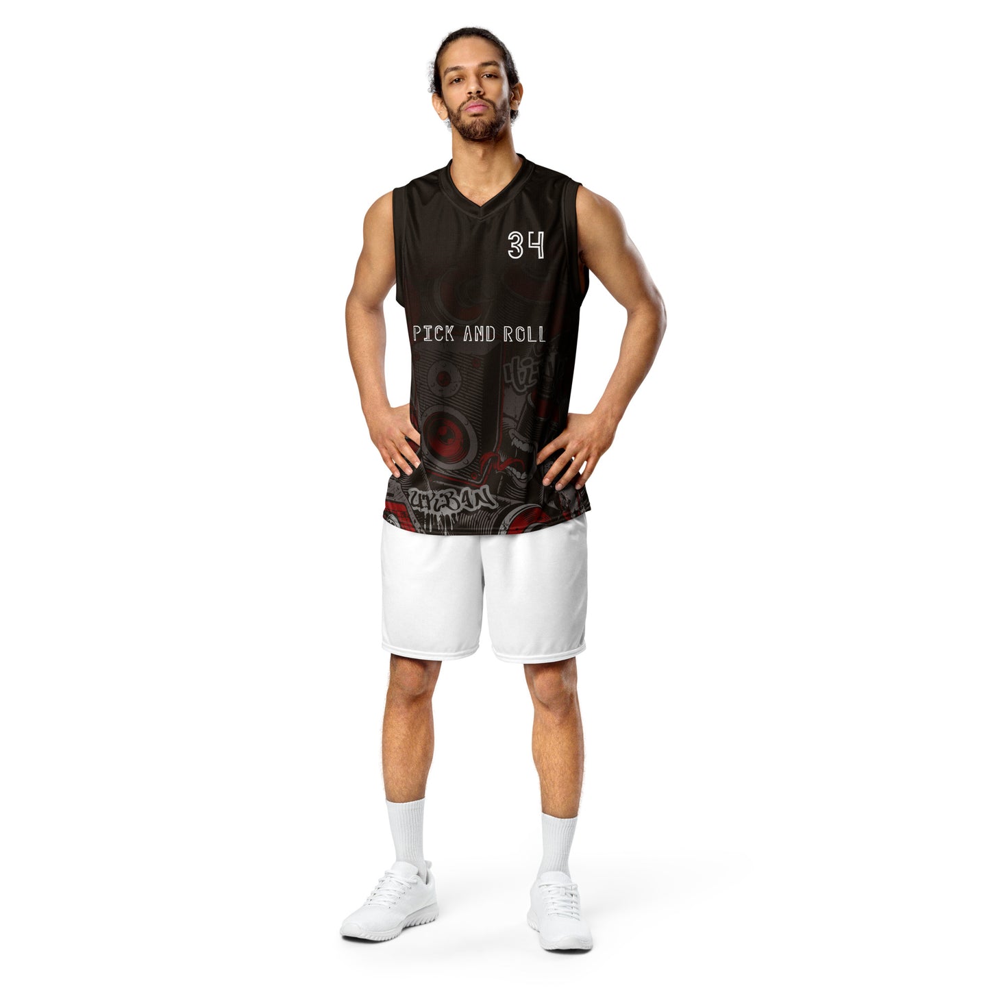 Pick and Roll unisex basketball jersey