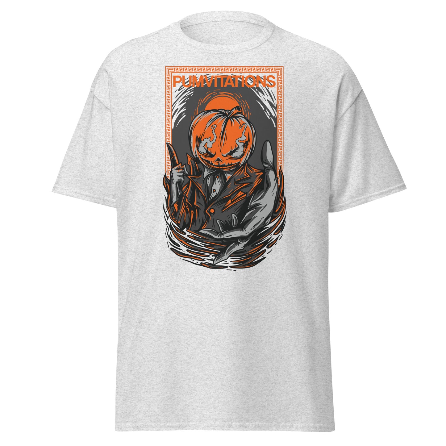 Men Pumpkin Head Graphic Tee