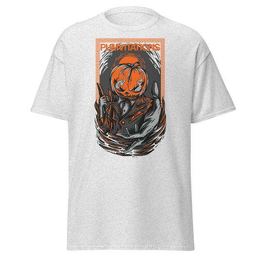 Men Pumpkin Head Graphic Tee