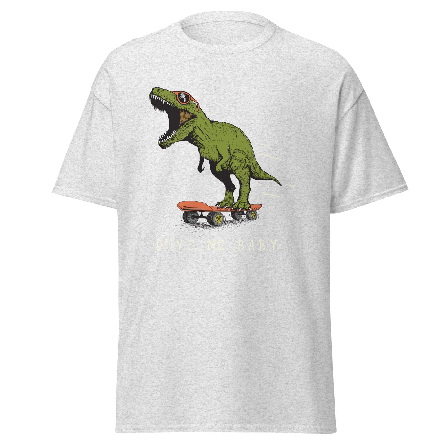 Men's Dino Skateboarding Graphic Tee