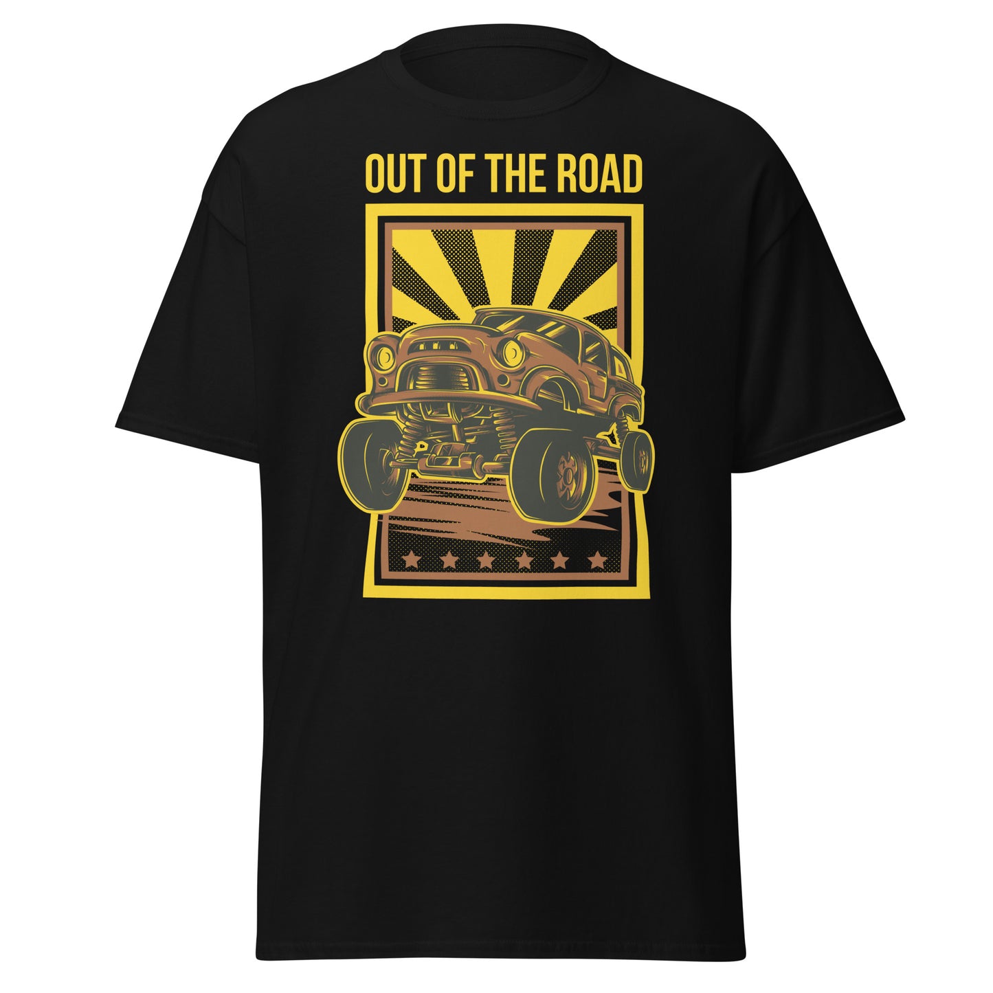 Men Vintage Car Graphic Tee