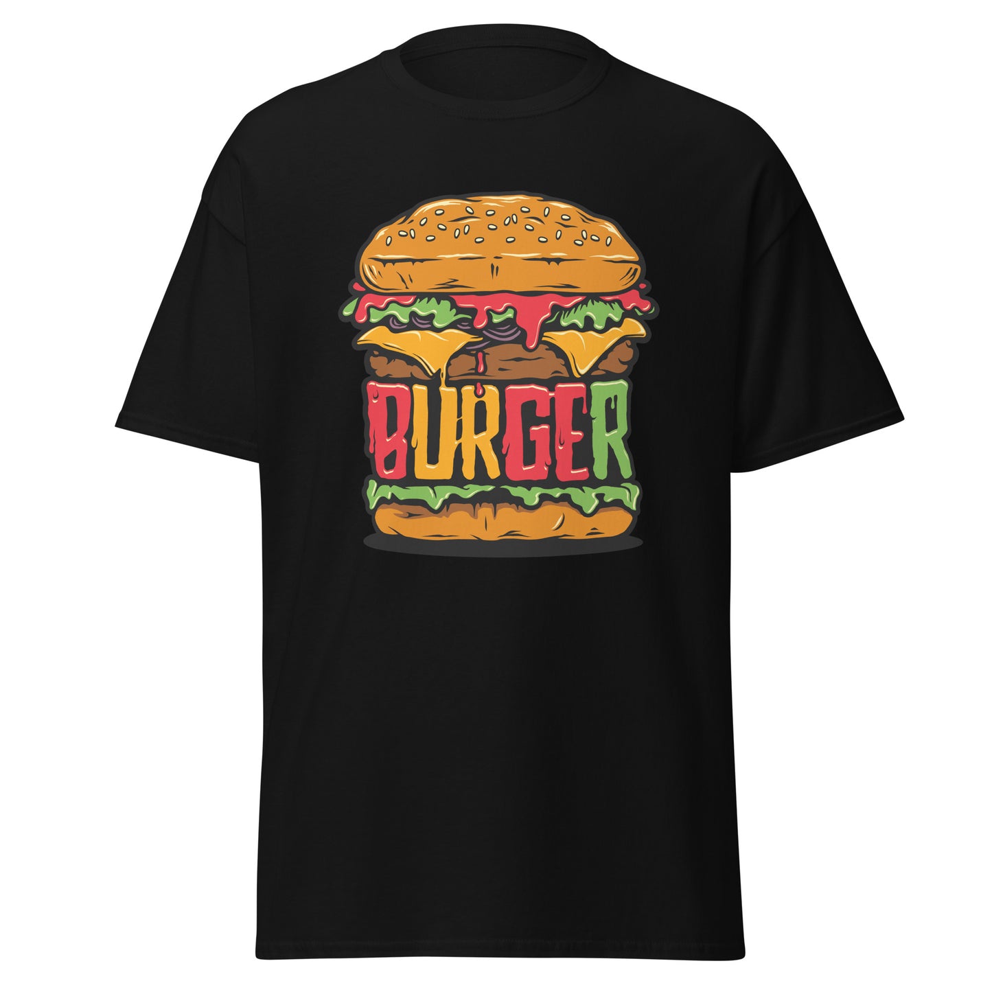 Men's Burger Graphic Tee