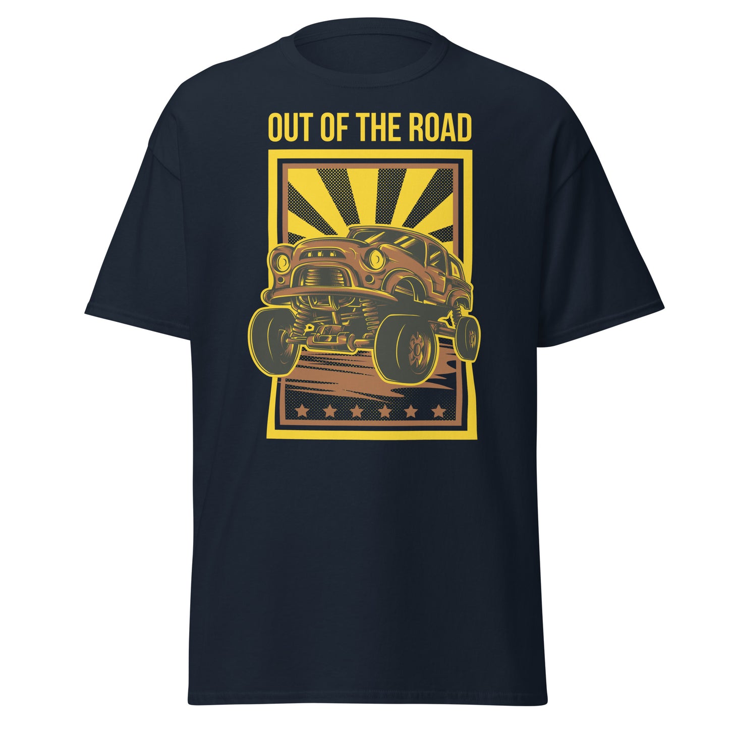 Men Vintage Car Graphic Tee