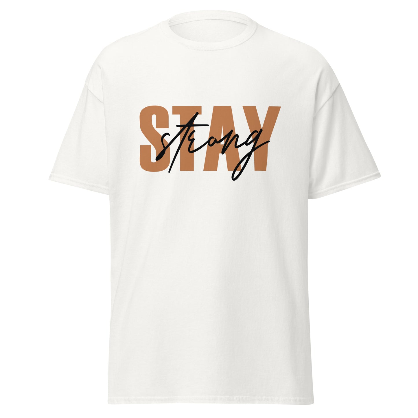 Men's Stay Strong Slogan Tee