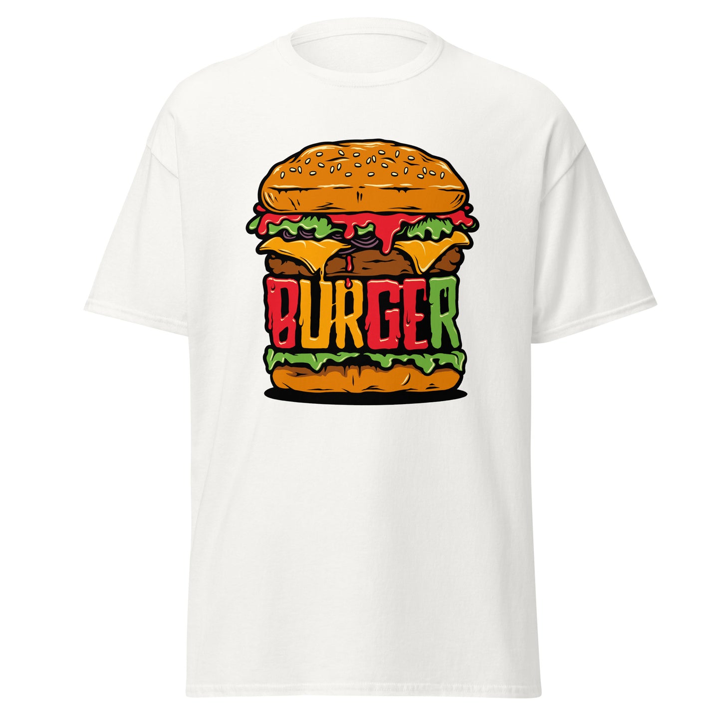 Men's Burger Graphic Tee