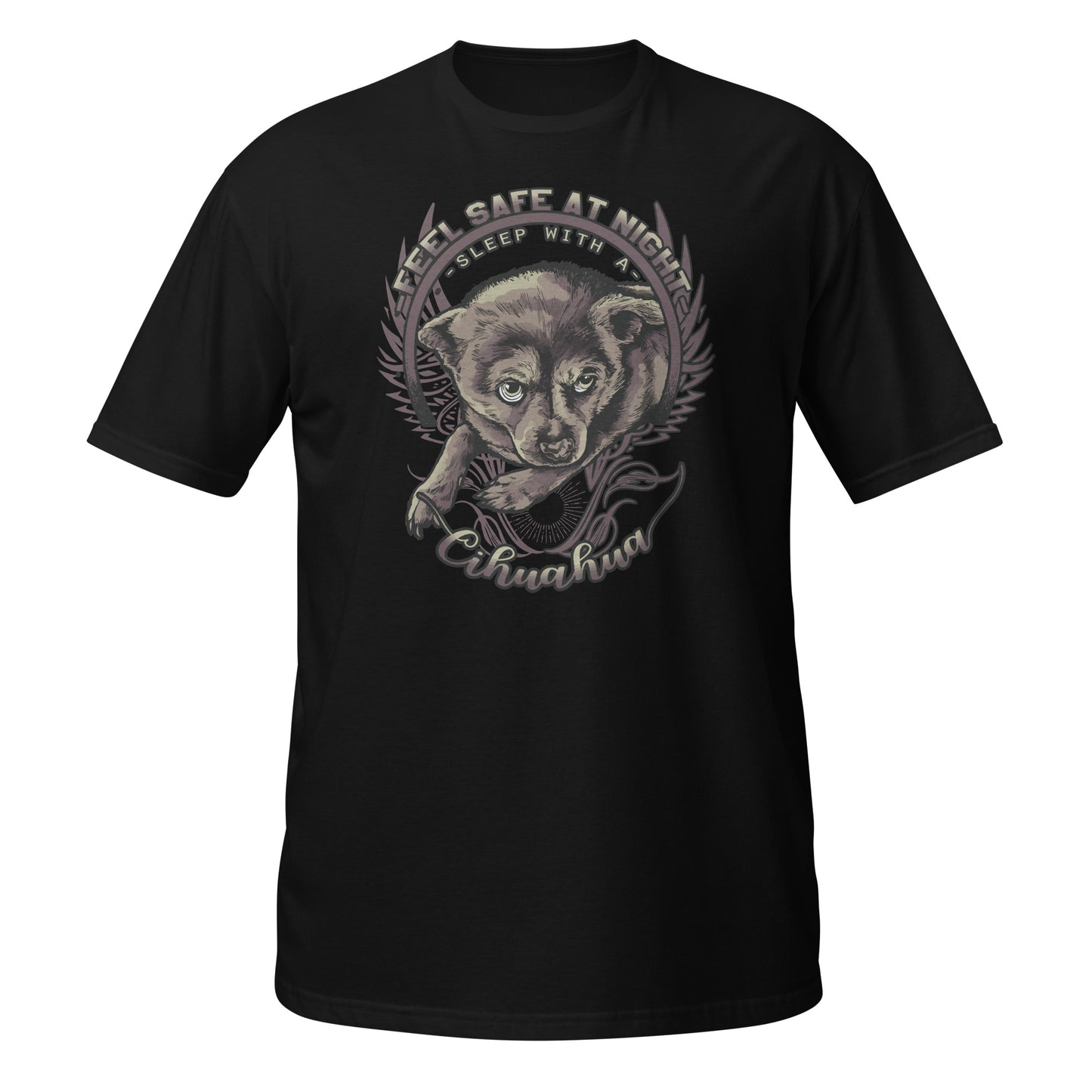 Feel Safe At Night With Cihuahua Unisex T-Shirt