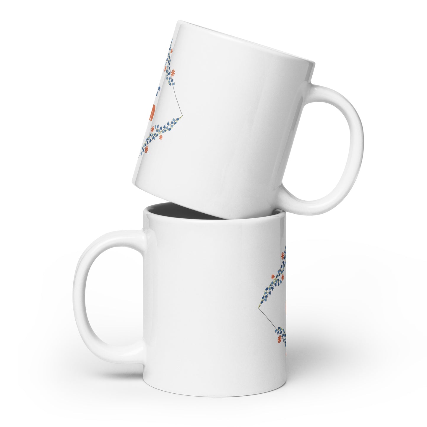 Super Mom  White glossy mug