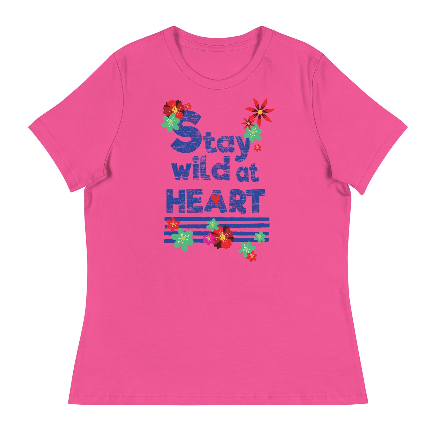 Women's Wild at Heart Slogan Tee