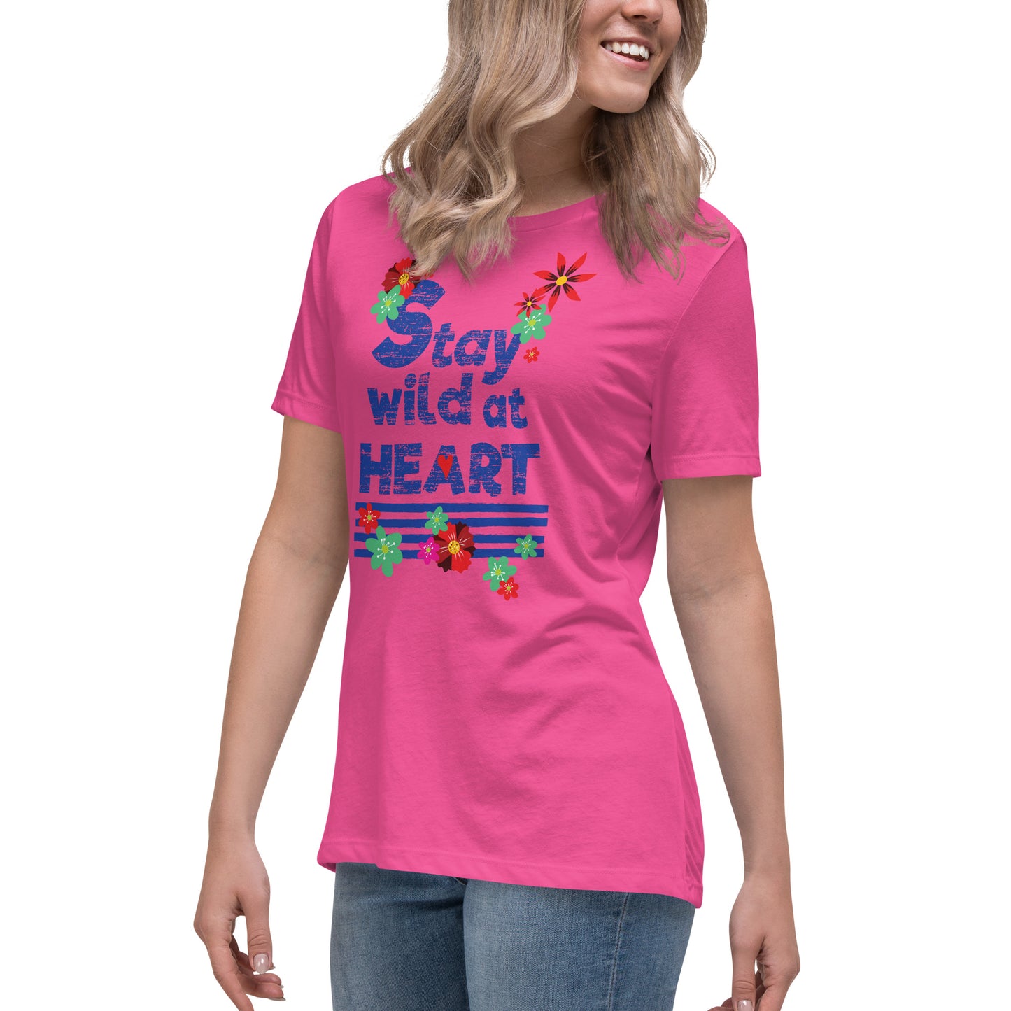 Women's Wild at Heart Slogan Tee