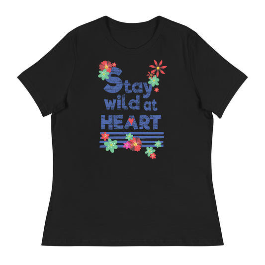 Women's Wild at Heart Slogan Tee