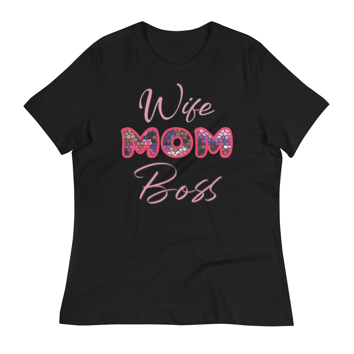 Wife Mom Boss Women's Relaxed T-Shirt