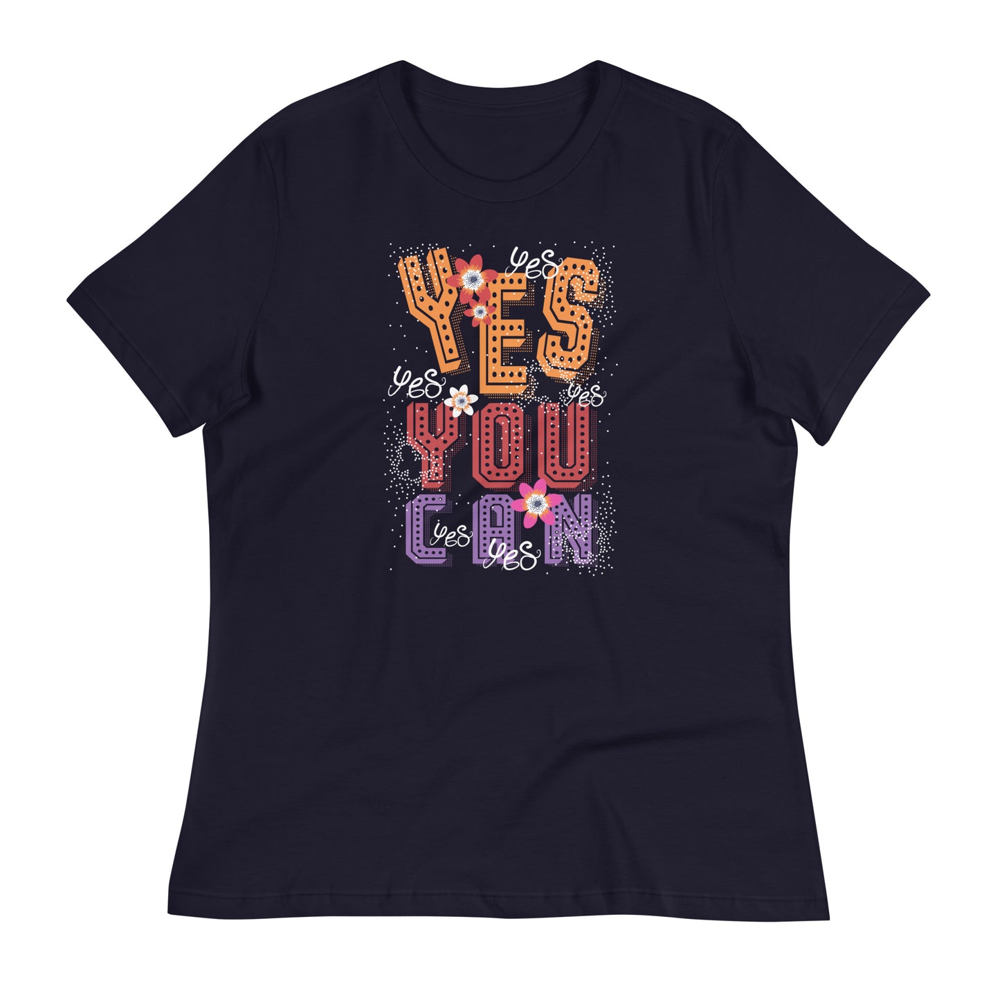 Women's Slogan Graphic T-shirt-