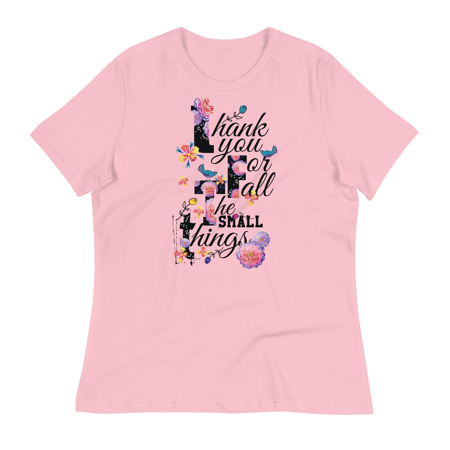 Women's Thank You Slogan Tee