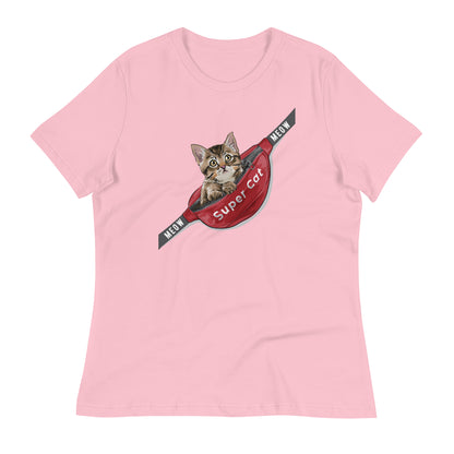 Women's Cute Cat Graphic Tee