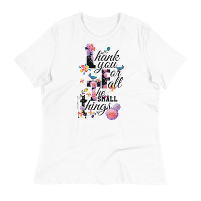 Women's Thank You Slogan Tee